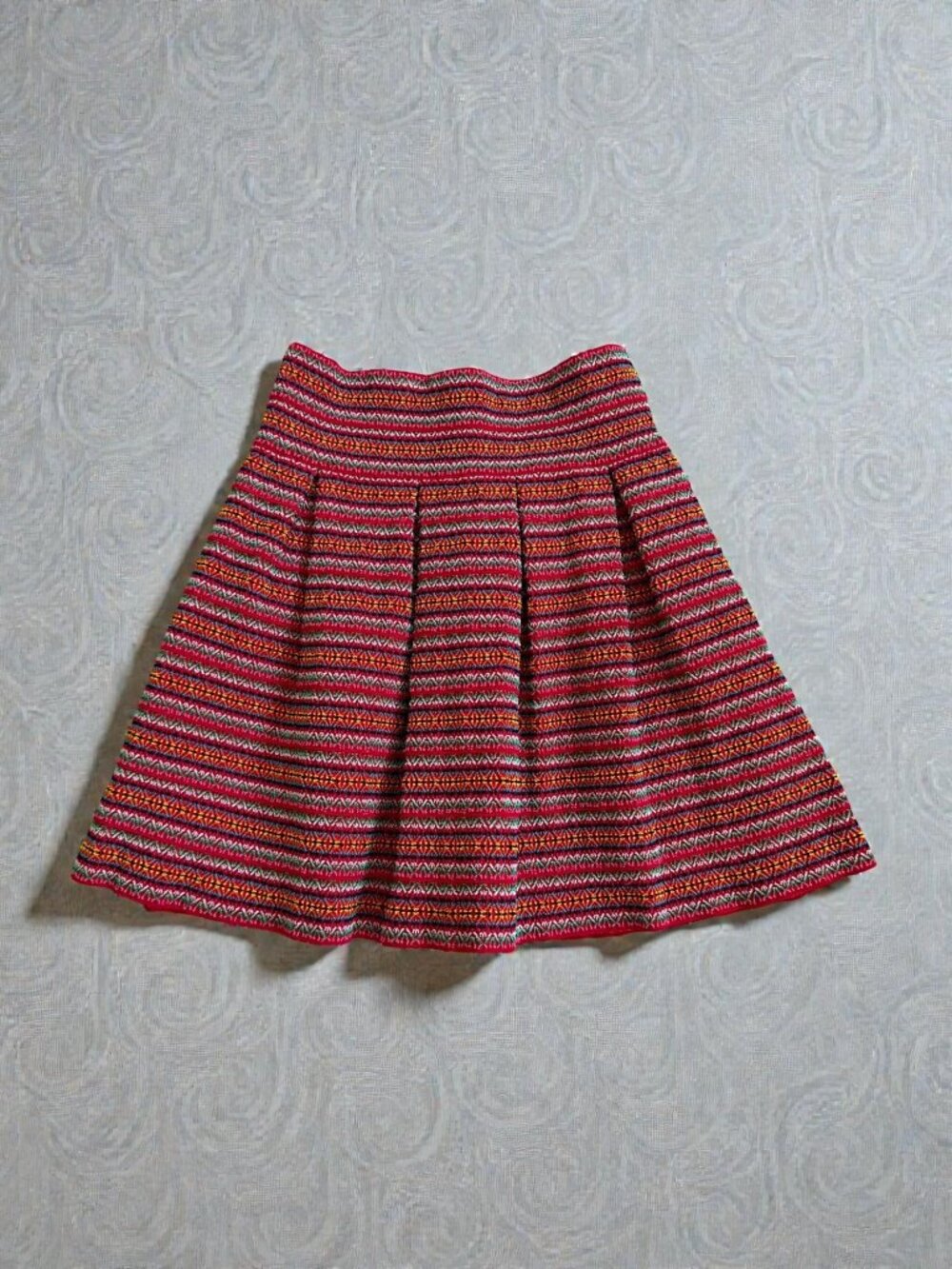 BEULAH Multicolor A Line Skirt Size Juniors Large